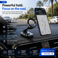 Magnetic Dashboard Mount N55 — 360° Rotation for iPhone & Android